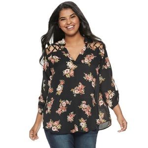 Liberty Love Floral Lattice Top